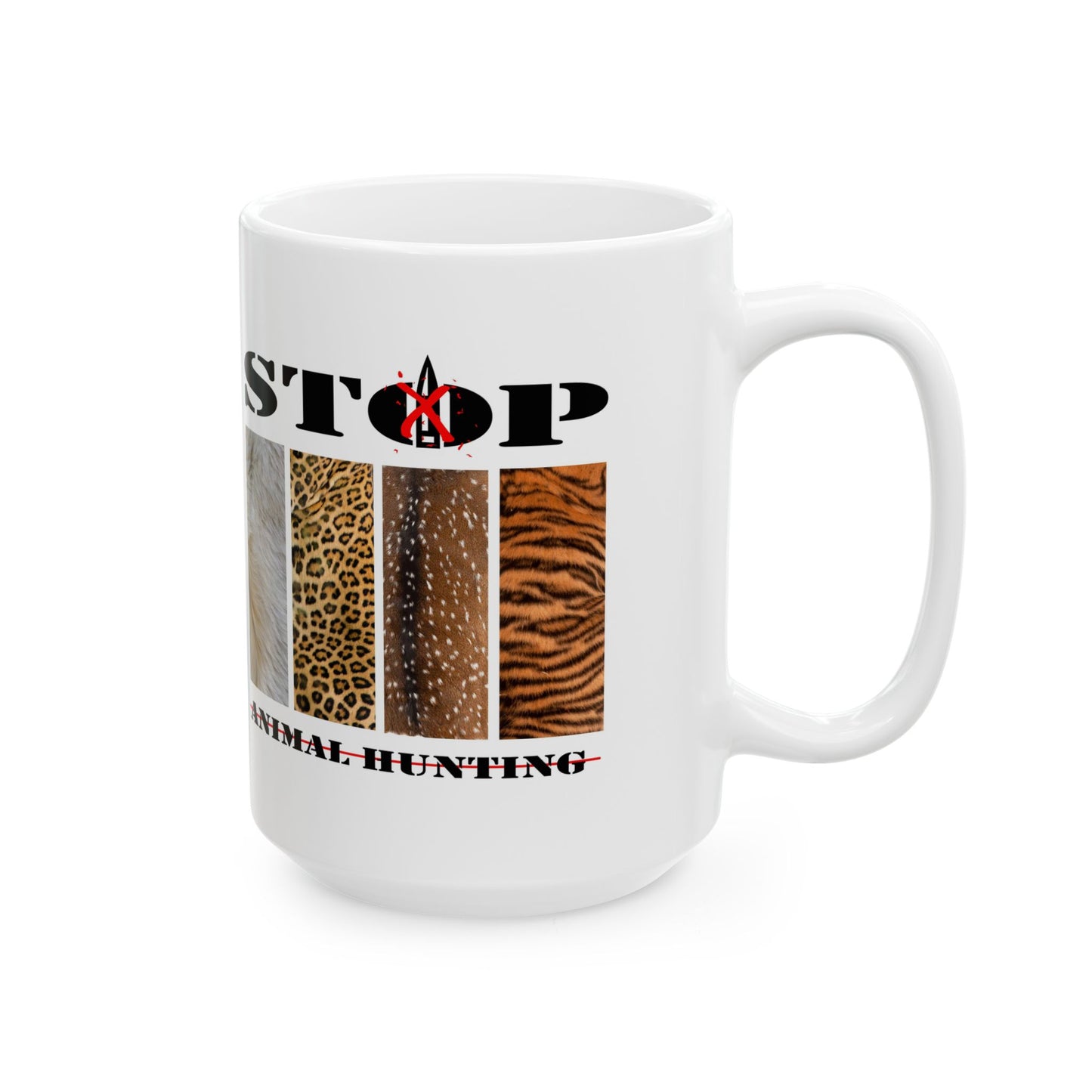 Stop Animal Hunting Mug