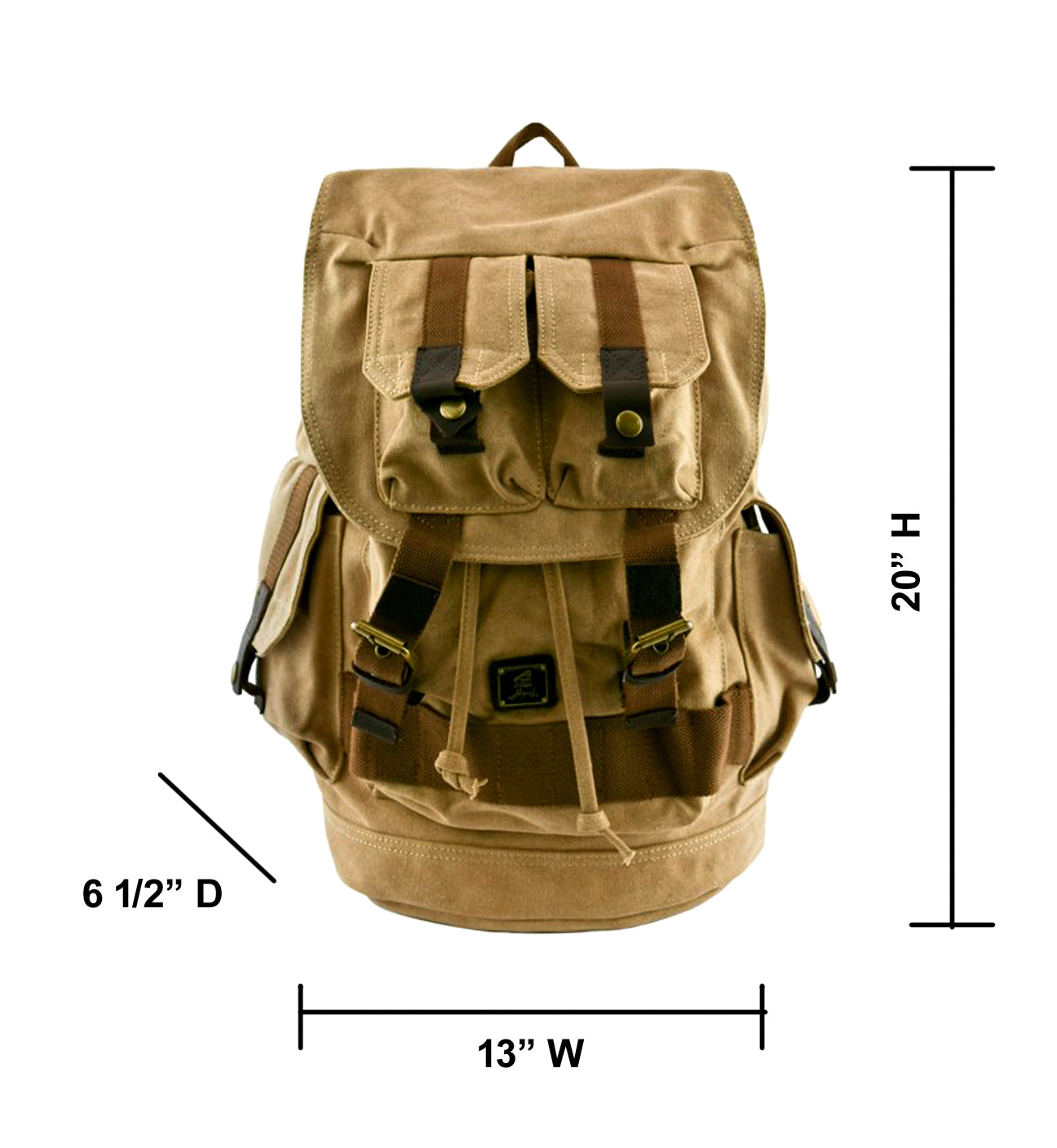 13x20 Military Inspired Backpack Travel Backpack Outdoor Camping Backpack Uni Sex School Backpack