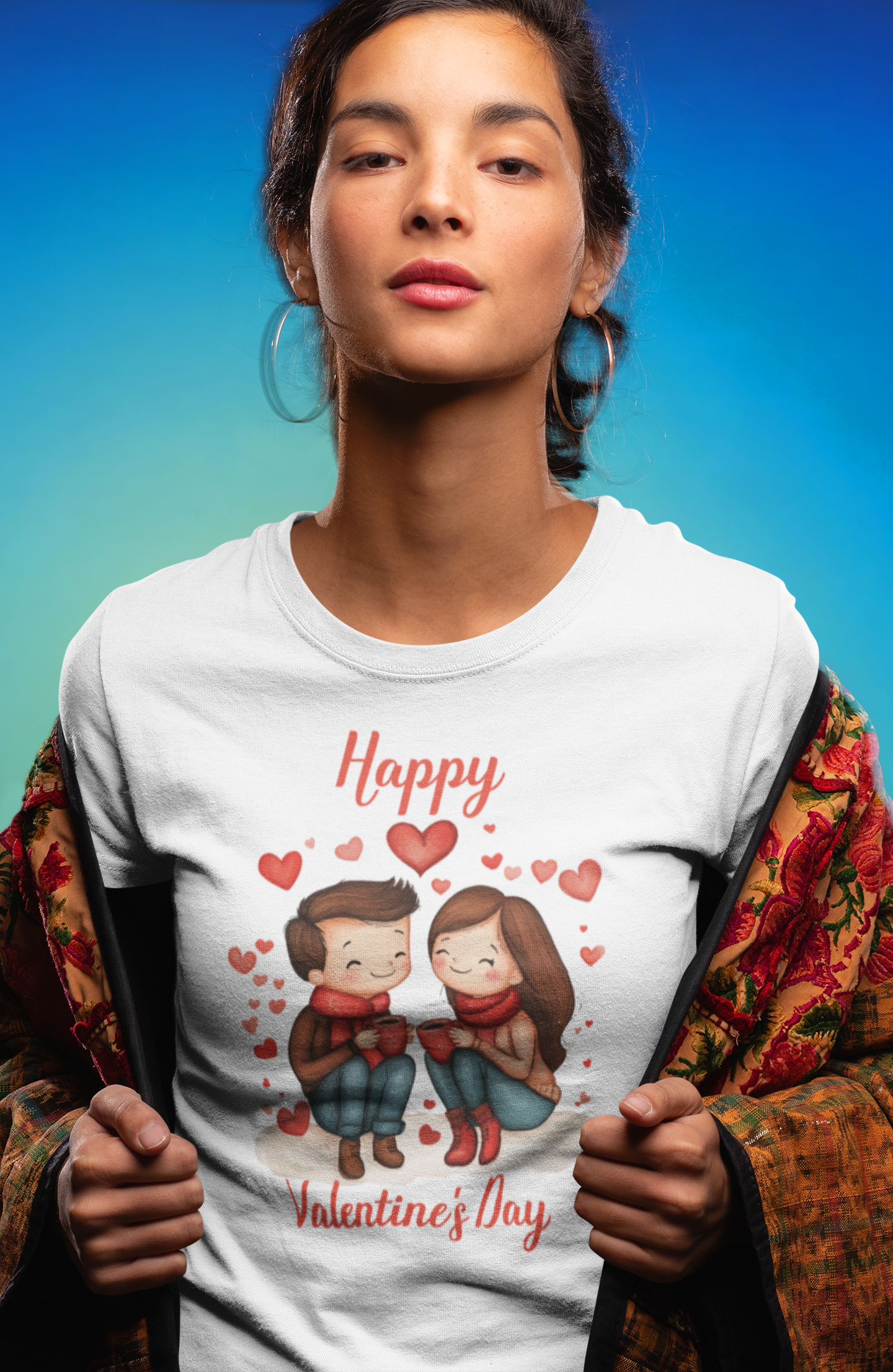 Cute Happy Valentine's Day Couple