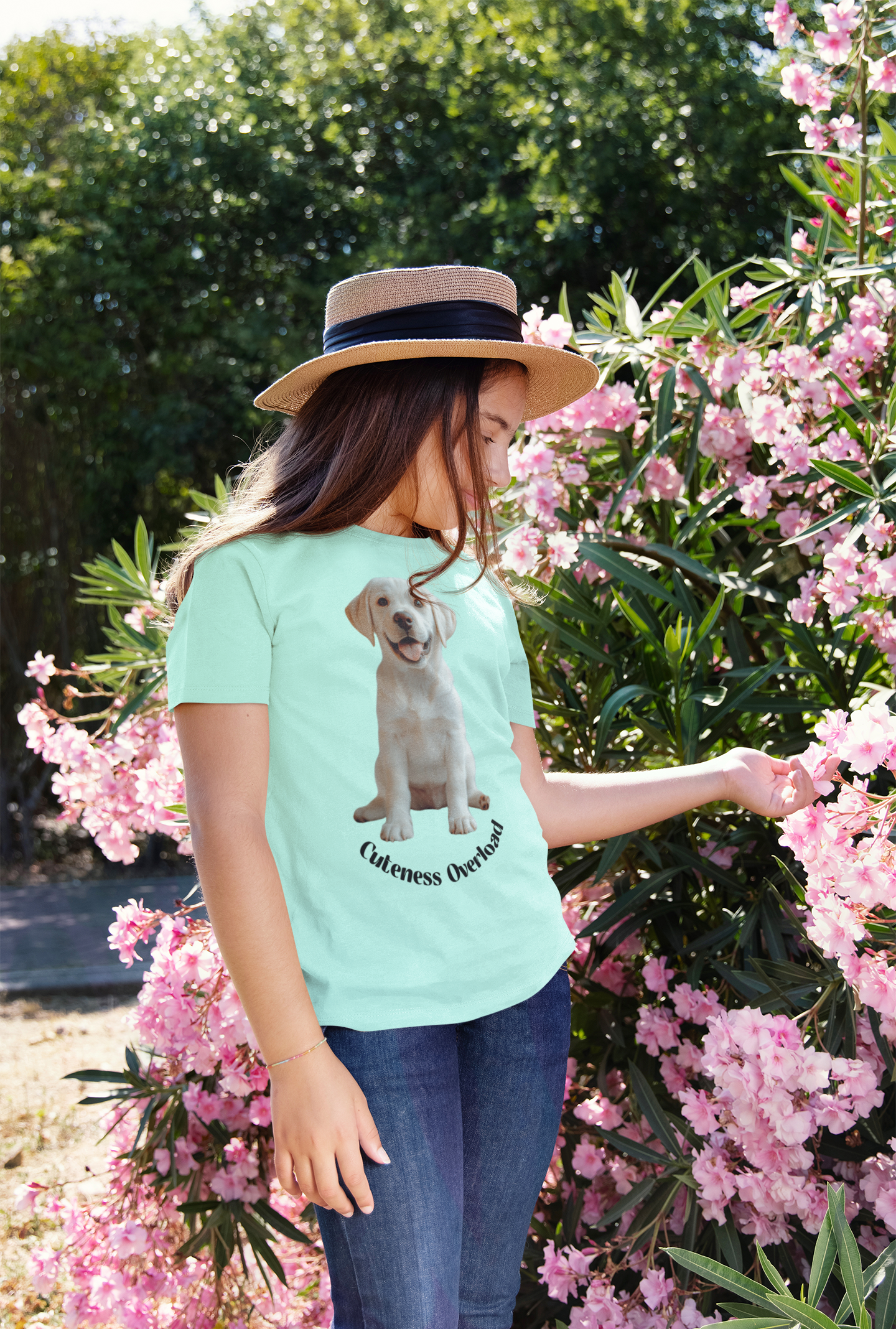 Cute White Labrador Puppy T-Shirt