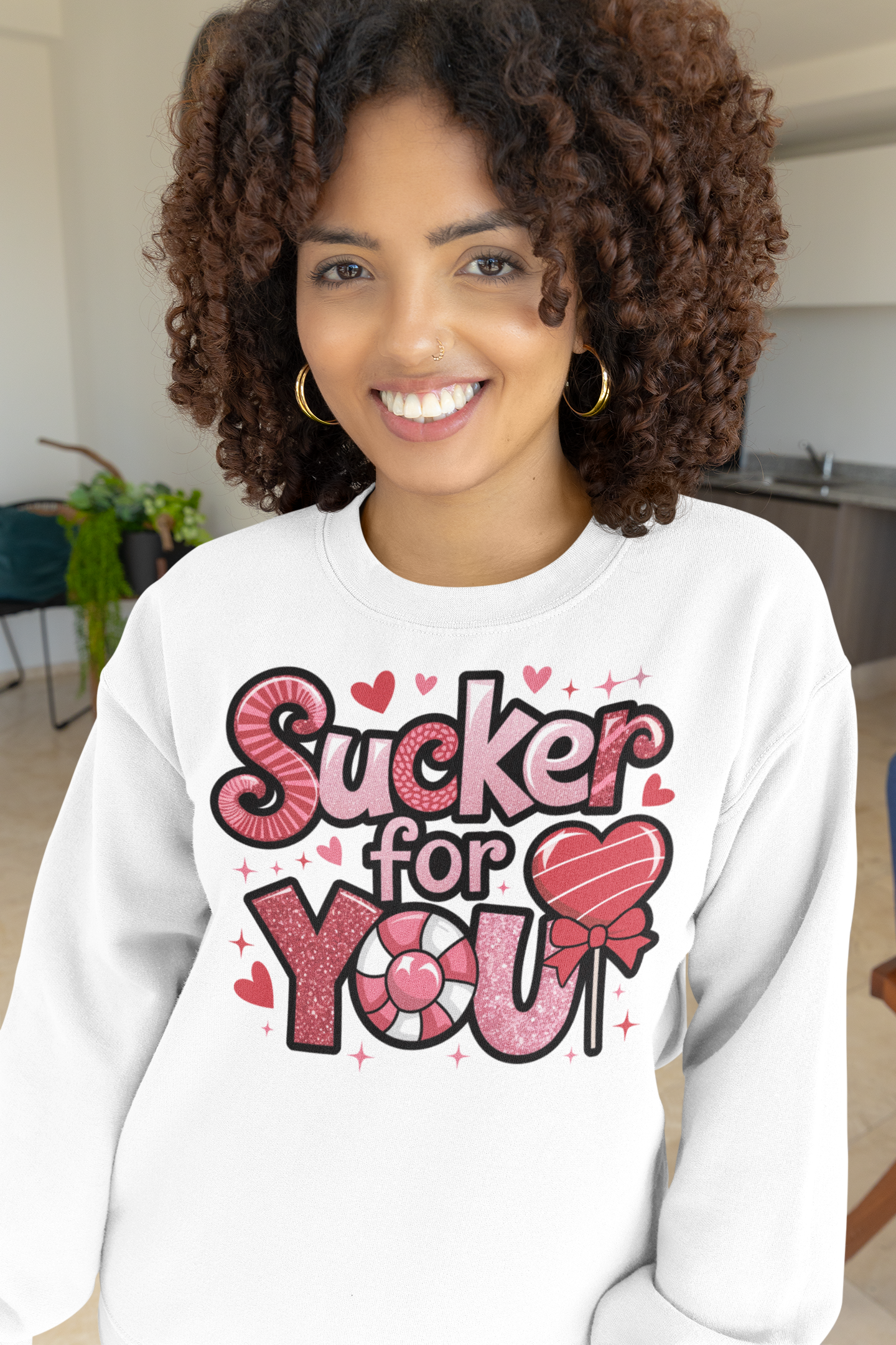 Sucker for You Valentine's Day Sweatshirt