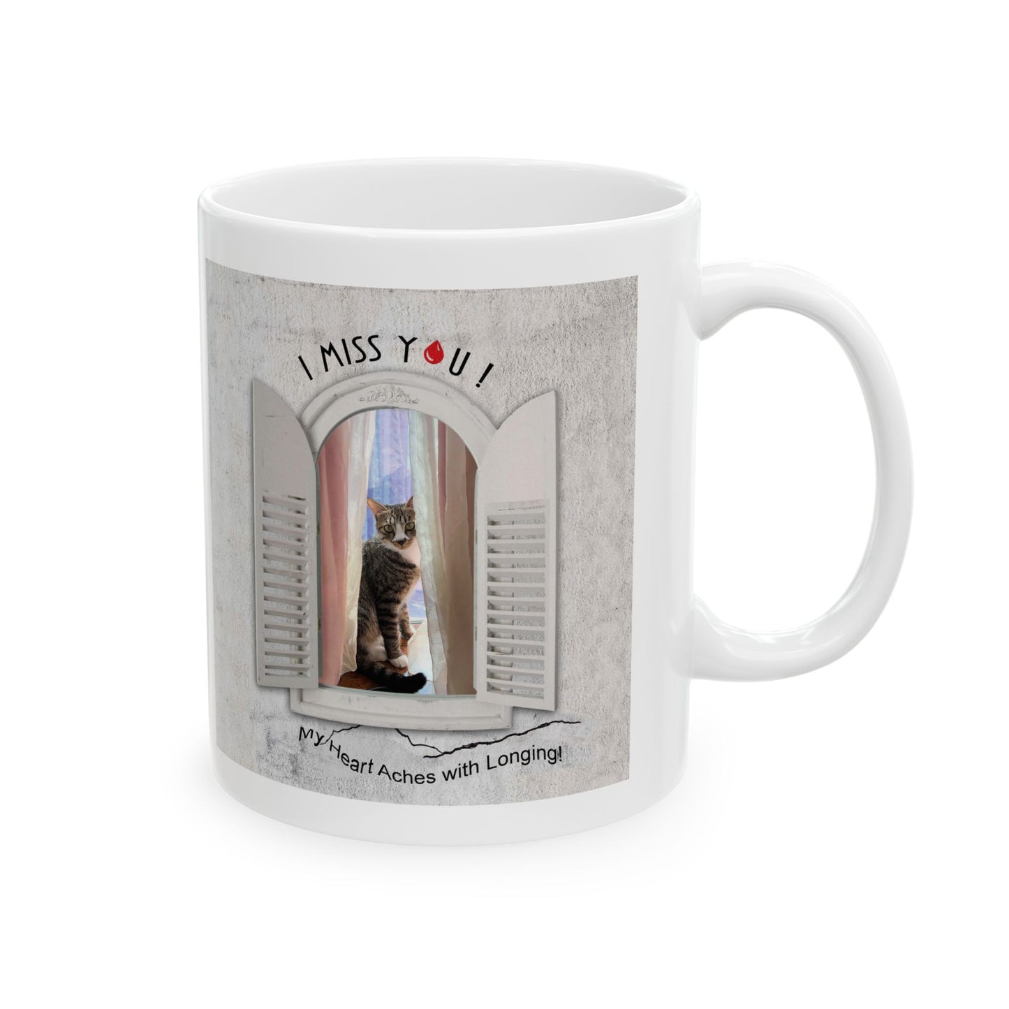 Cat - I Miss You Mug