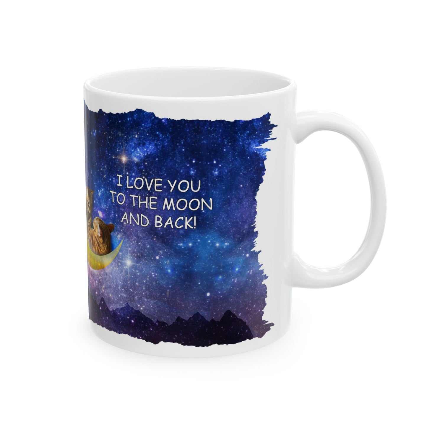 Cats - Love You To The Moon & Back Mug