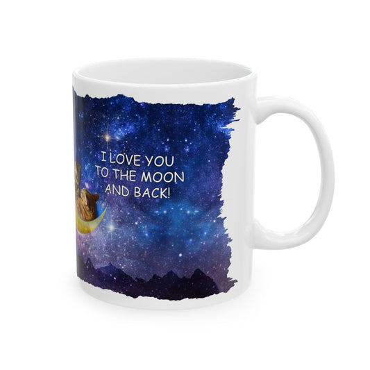 Cats - Love You To The Moon & Back Mug