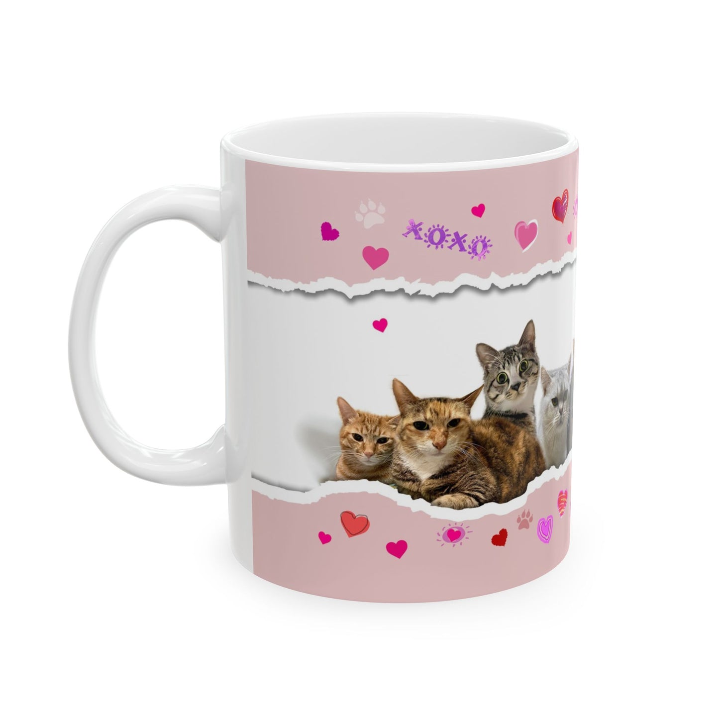 Cats - Happy Valentine Day Mug