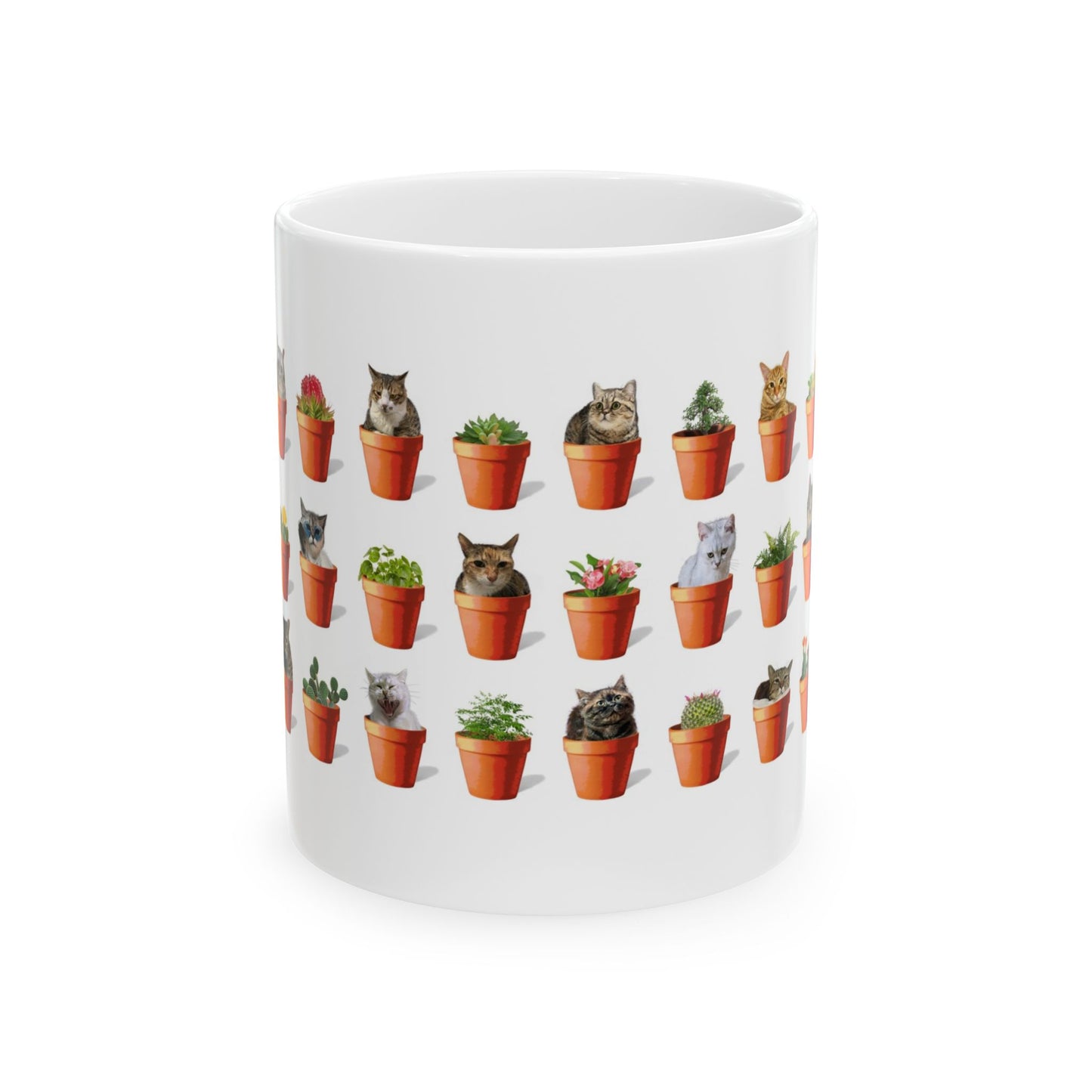 Cats And House Plants Mug