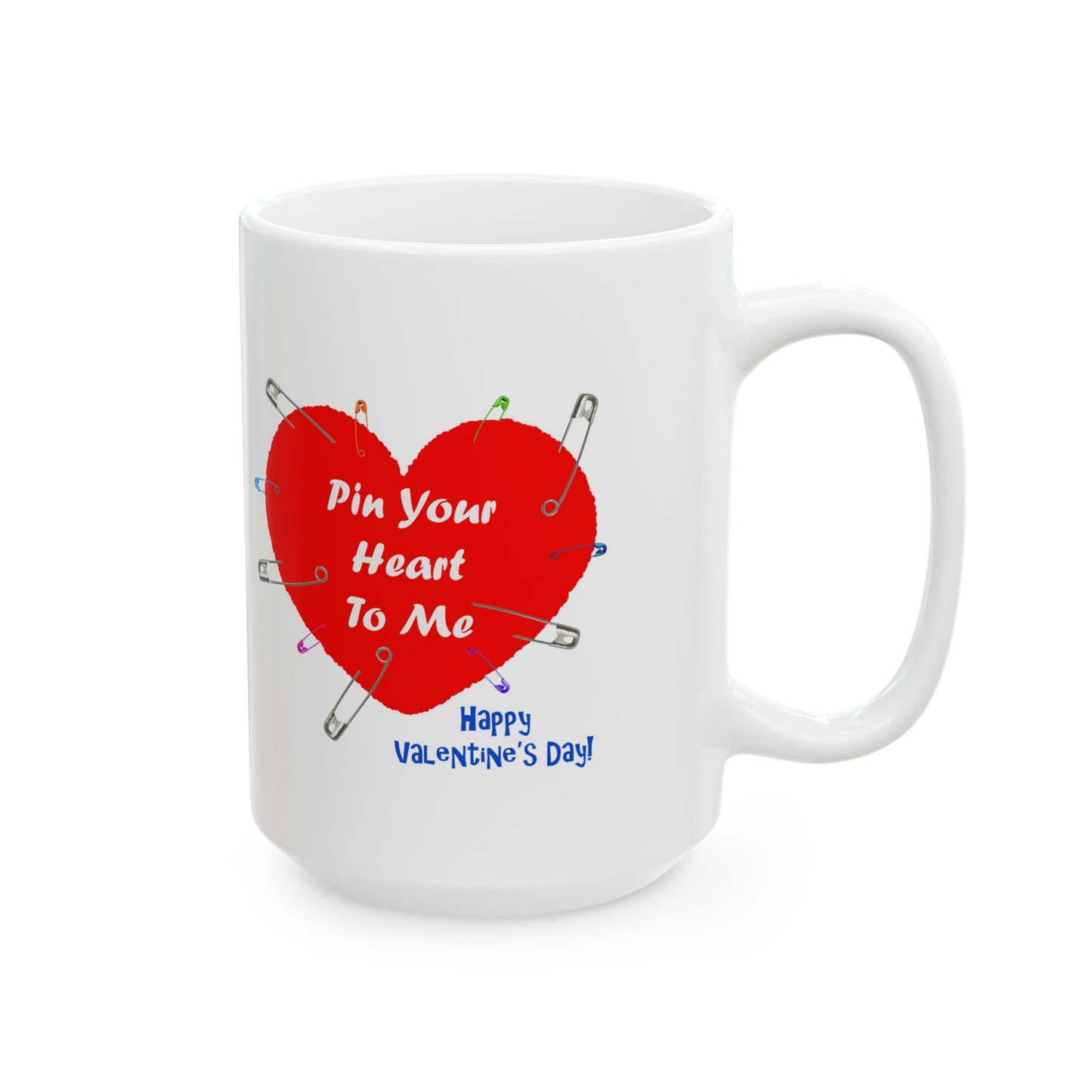 Love Message - Pin Your Heart To Me Mug