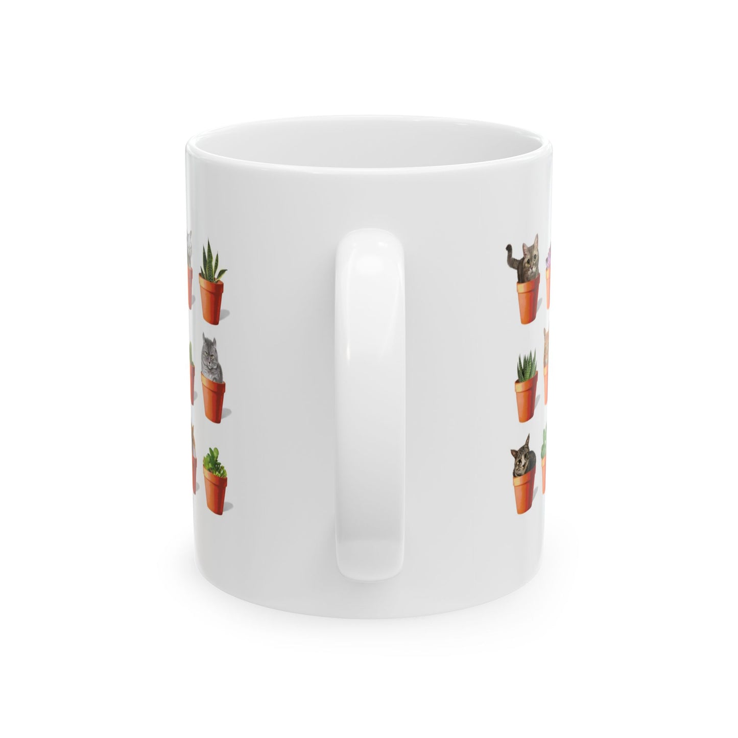 Cats And House Plants Mug