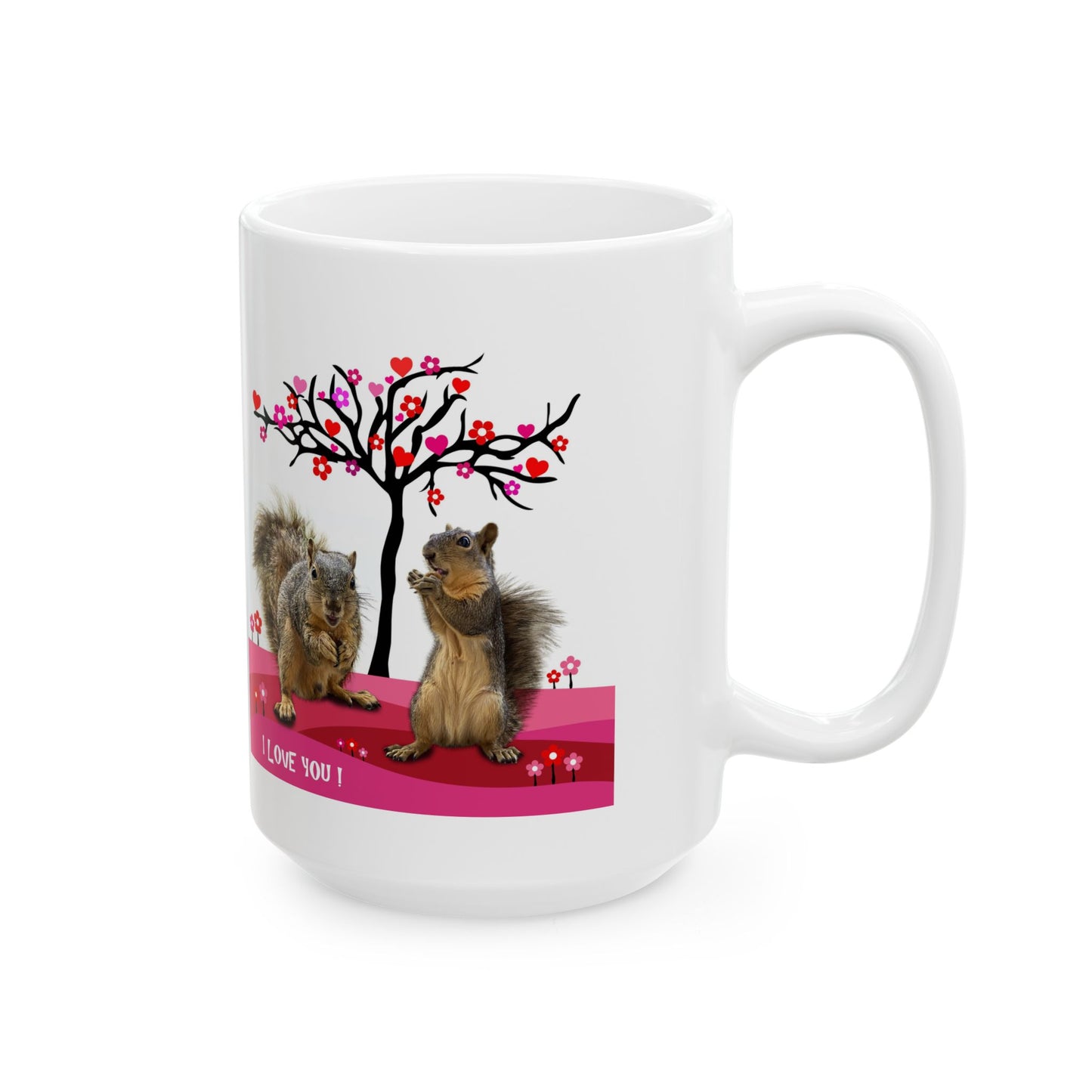 Squirrels - I love You Mug