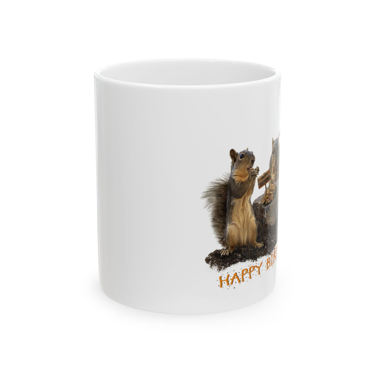 Squirrels - Nuts Birthday Party Mug