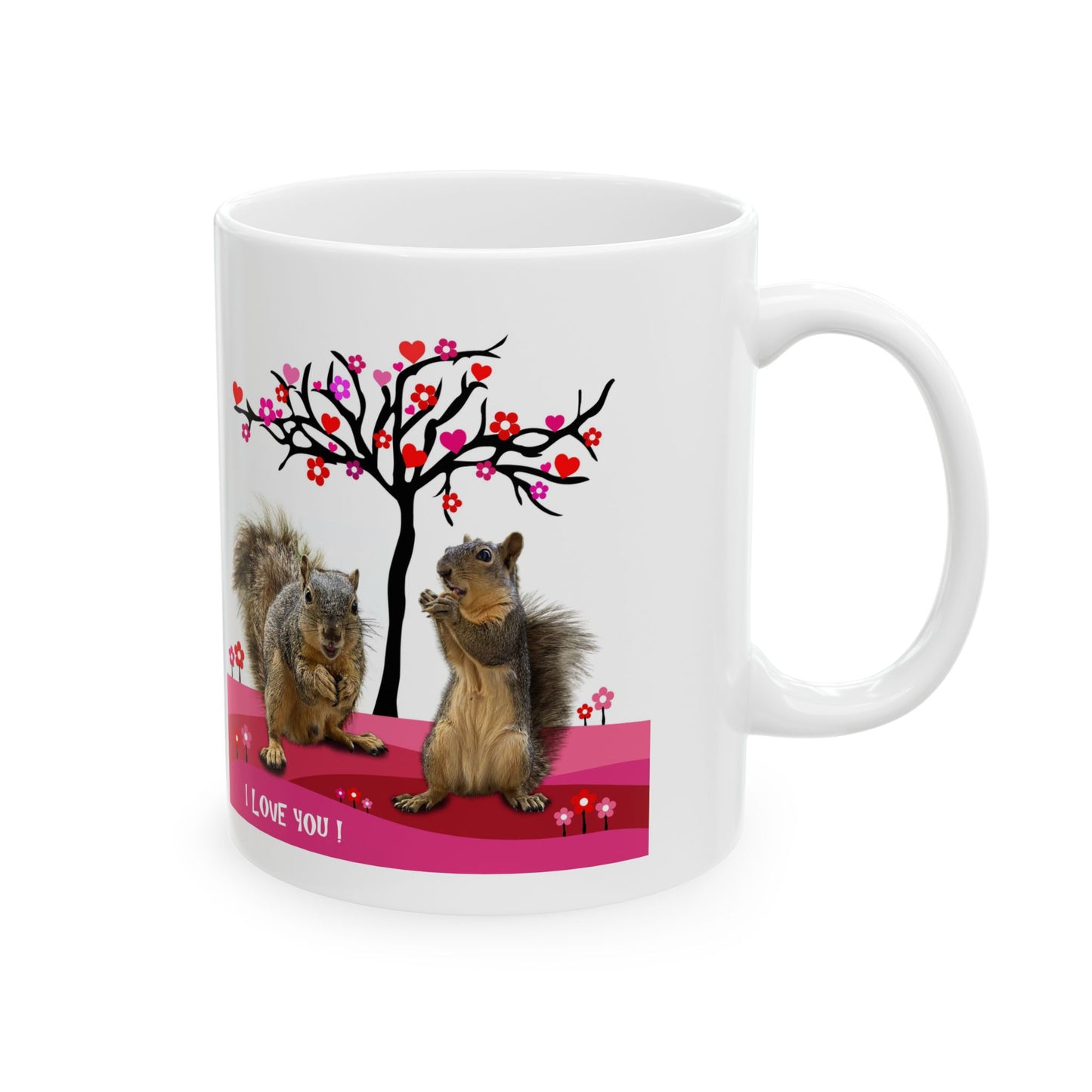 Squirrels - I love You Mug