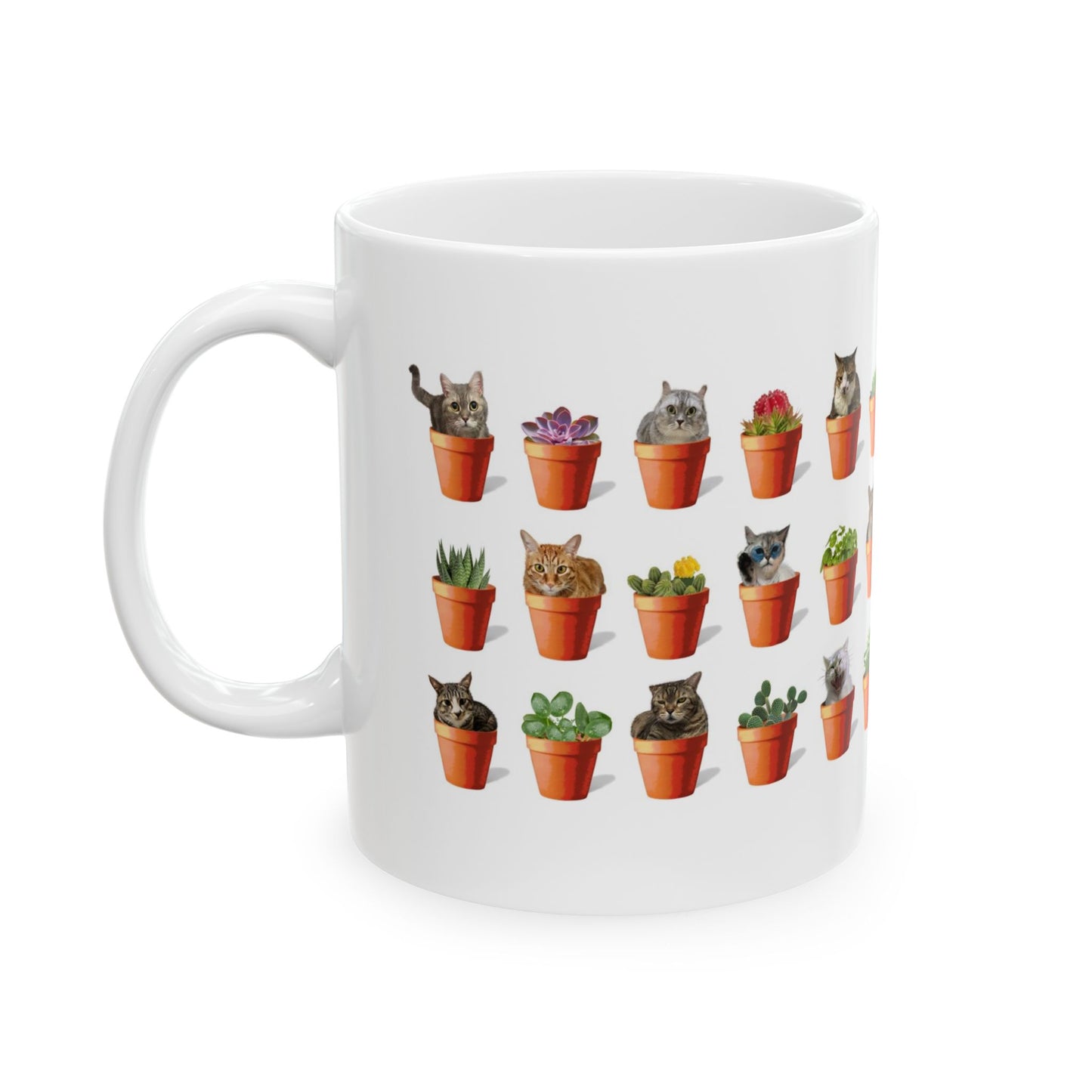 Cats And House Plants Mug