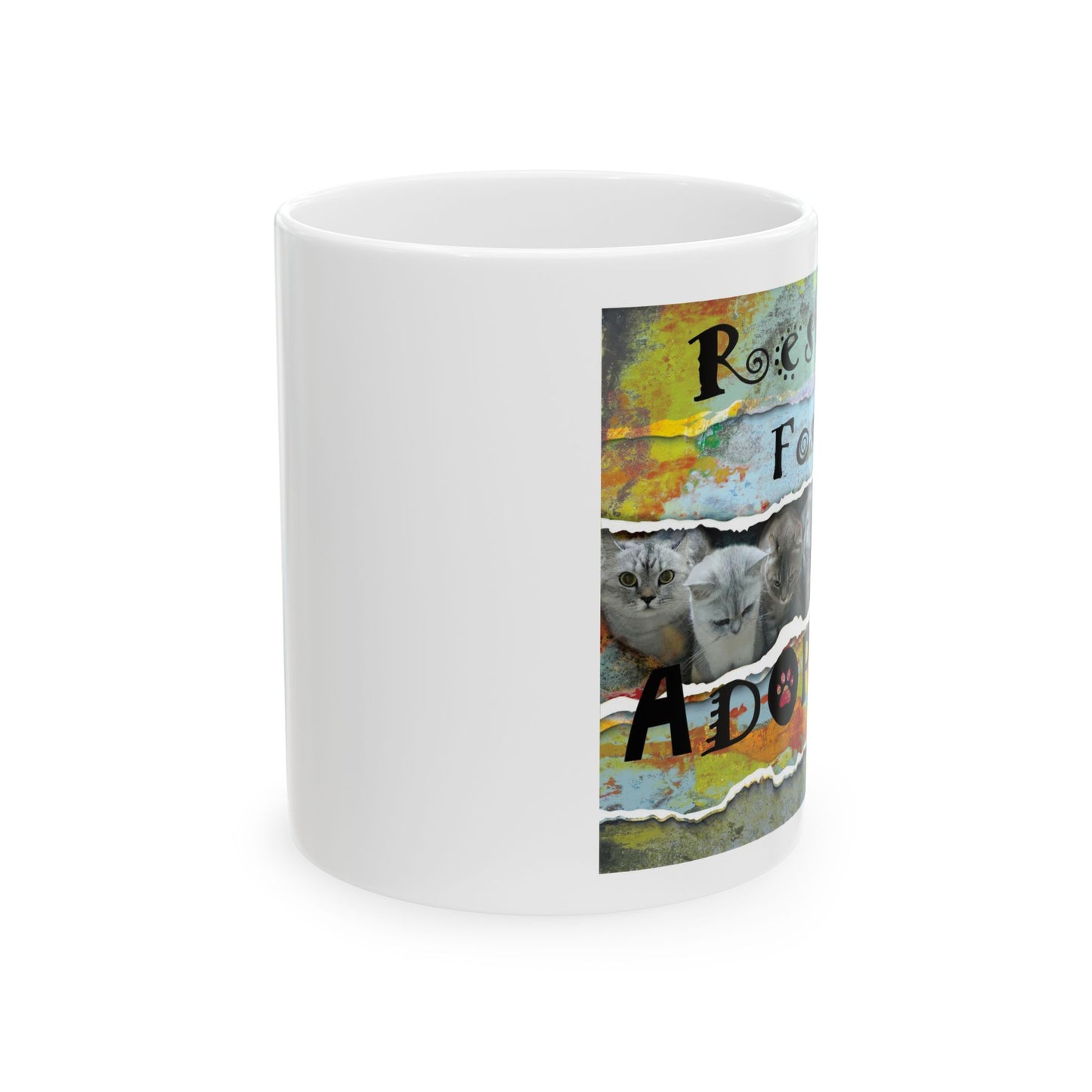 Cats - Rescue Foster Adopt Mug