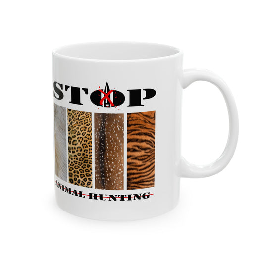 Stop Animal Hunting Mug