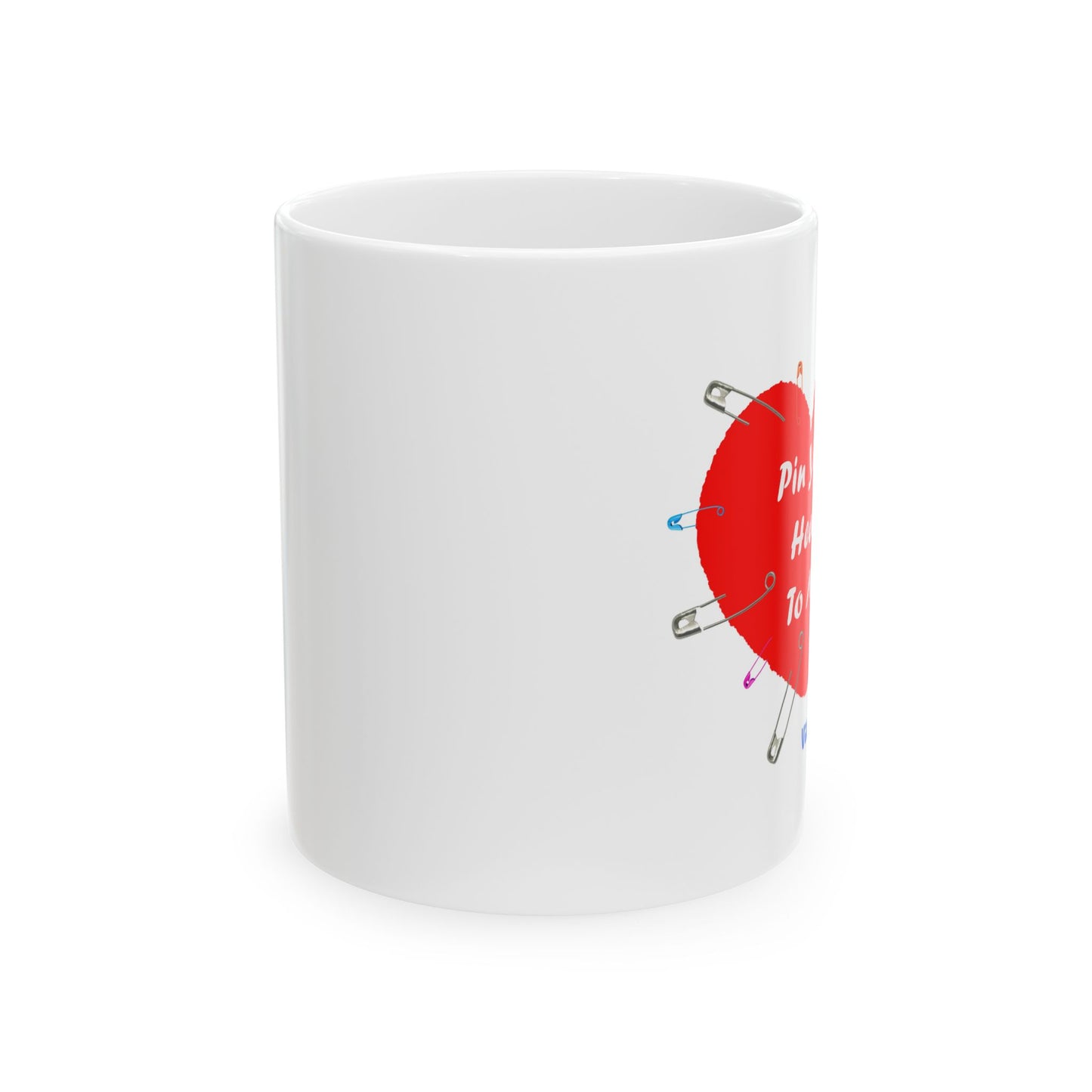 Love Message - Pin Your Heart To Me Mug