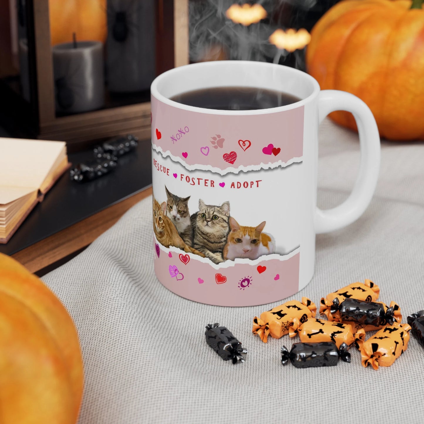 Cats - Happy Valentine Day Mug