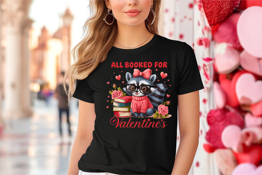 All Booked For Valentine's T-Shirt