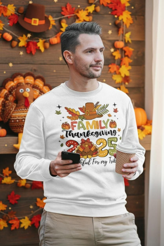 Thanksgiving Family 2025 Unisex Sweatshirt