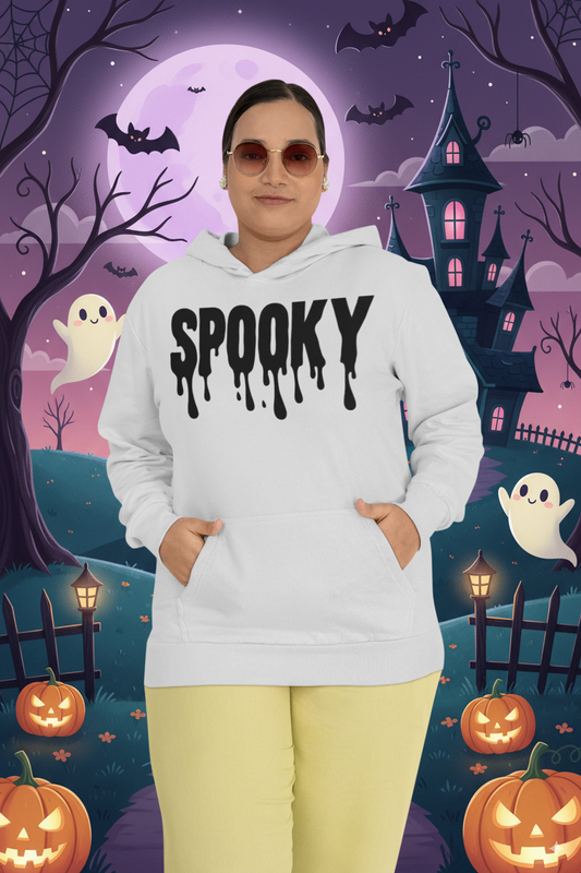 Halloween Oversized Spooky Heavyweight Unisex Hoodie