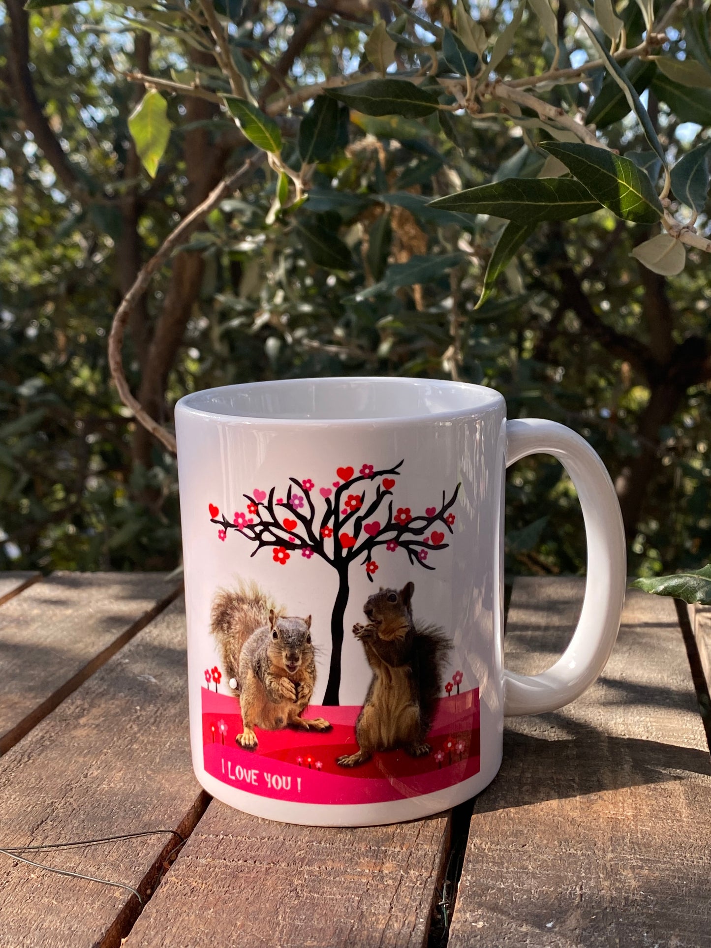 Squirrels - I love You Mug