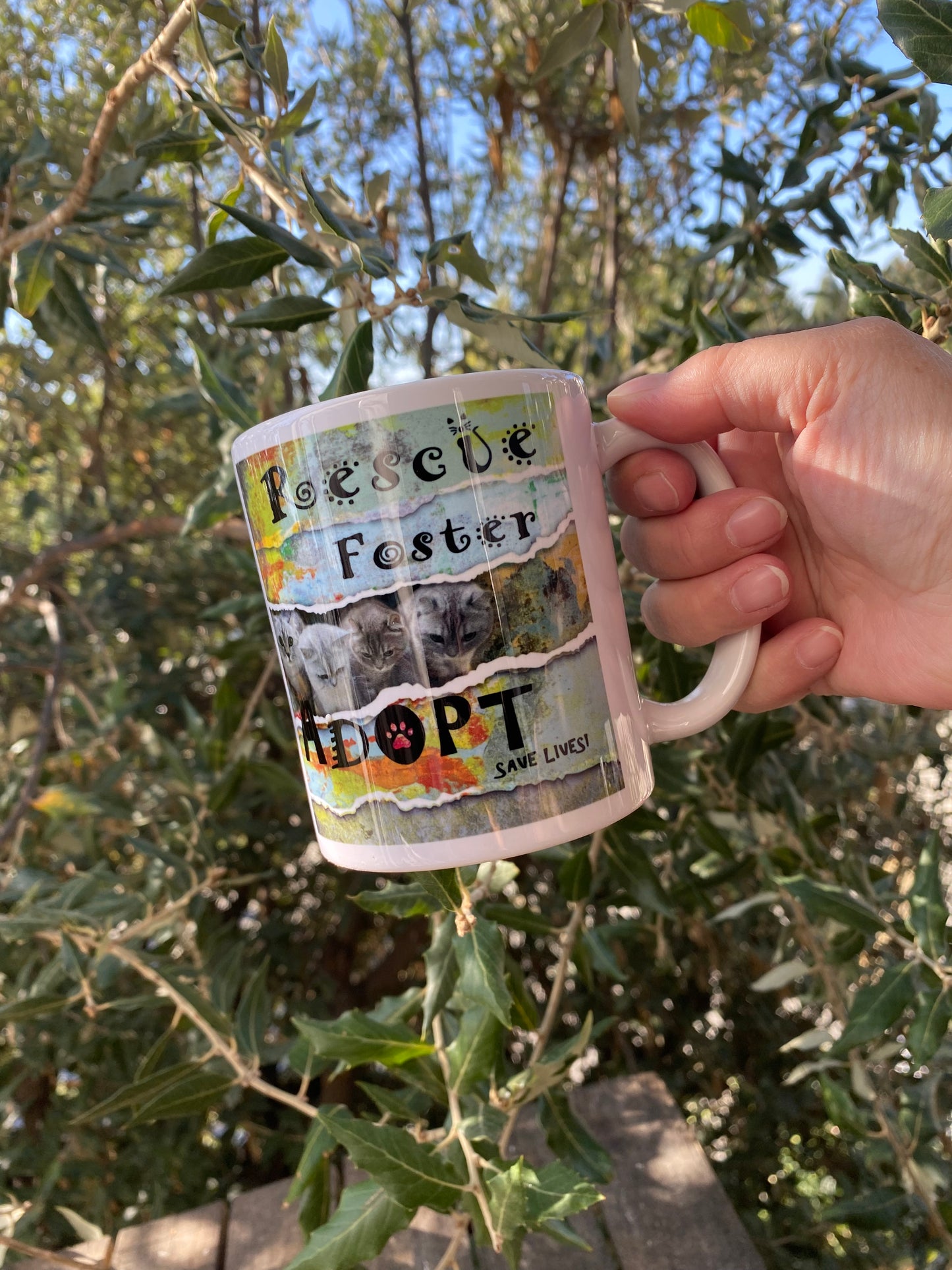 Cats - Rescue Foster Adopt Mug