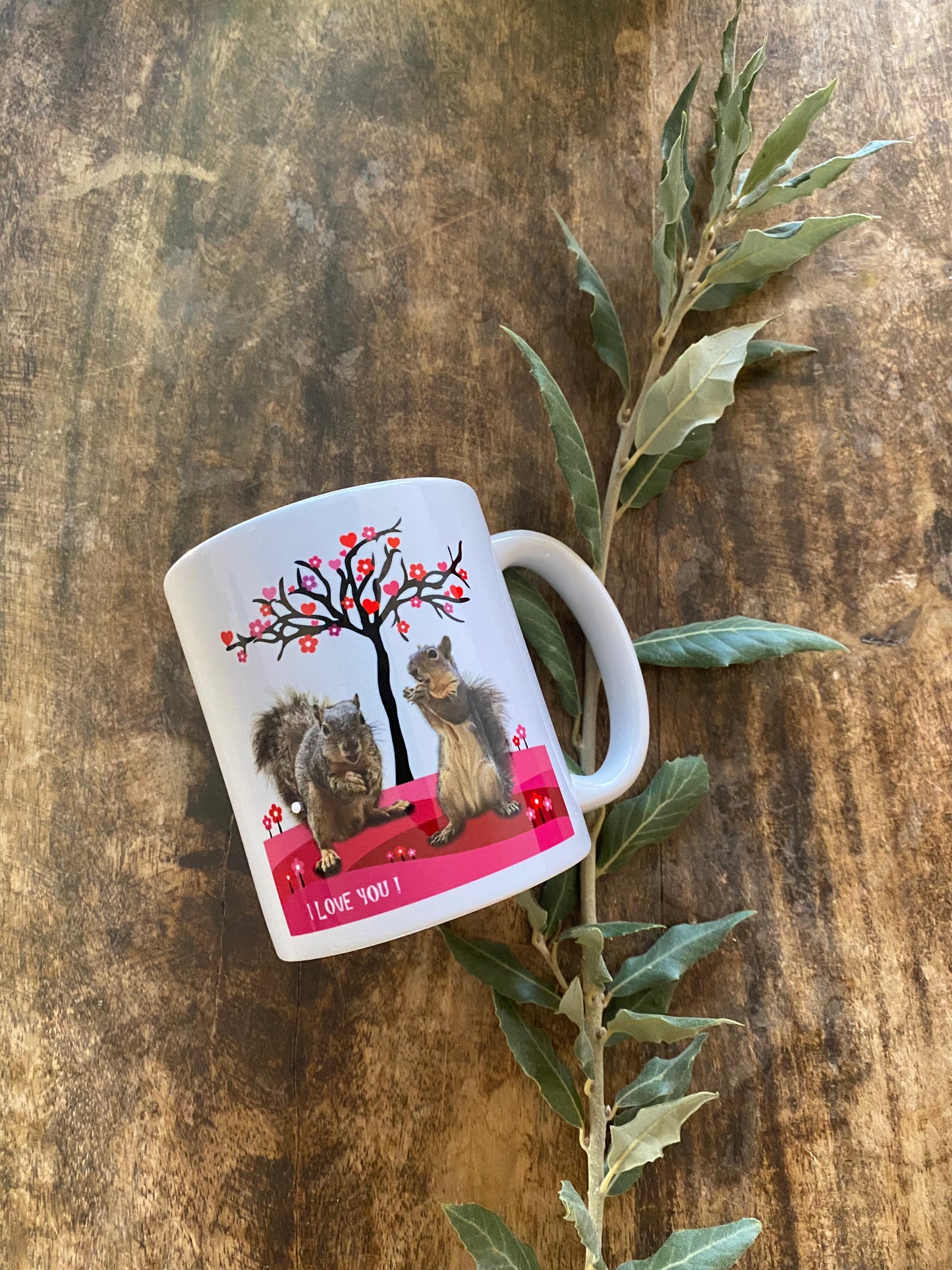 Squirrels - I love You Mug