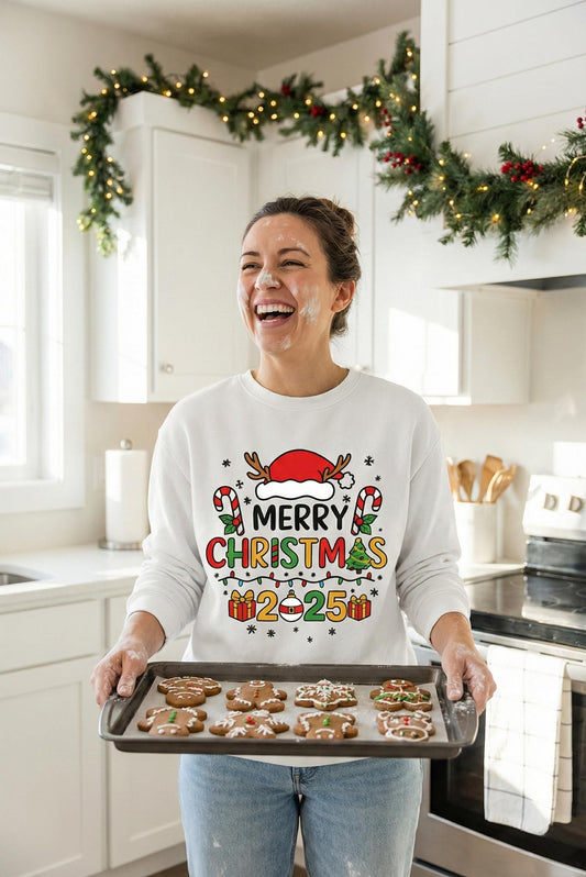 Candy Cane Decor Merry Christmas Unisex Sweatshirt