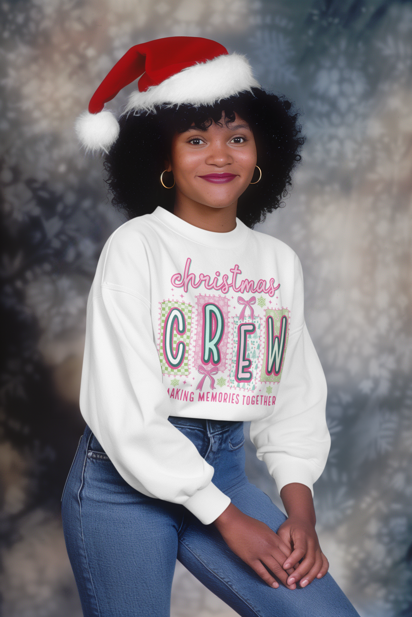 Christmas Making Memories Together Unisex Premium Sweatshirt