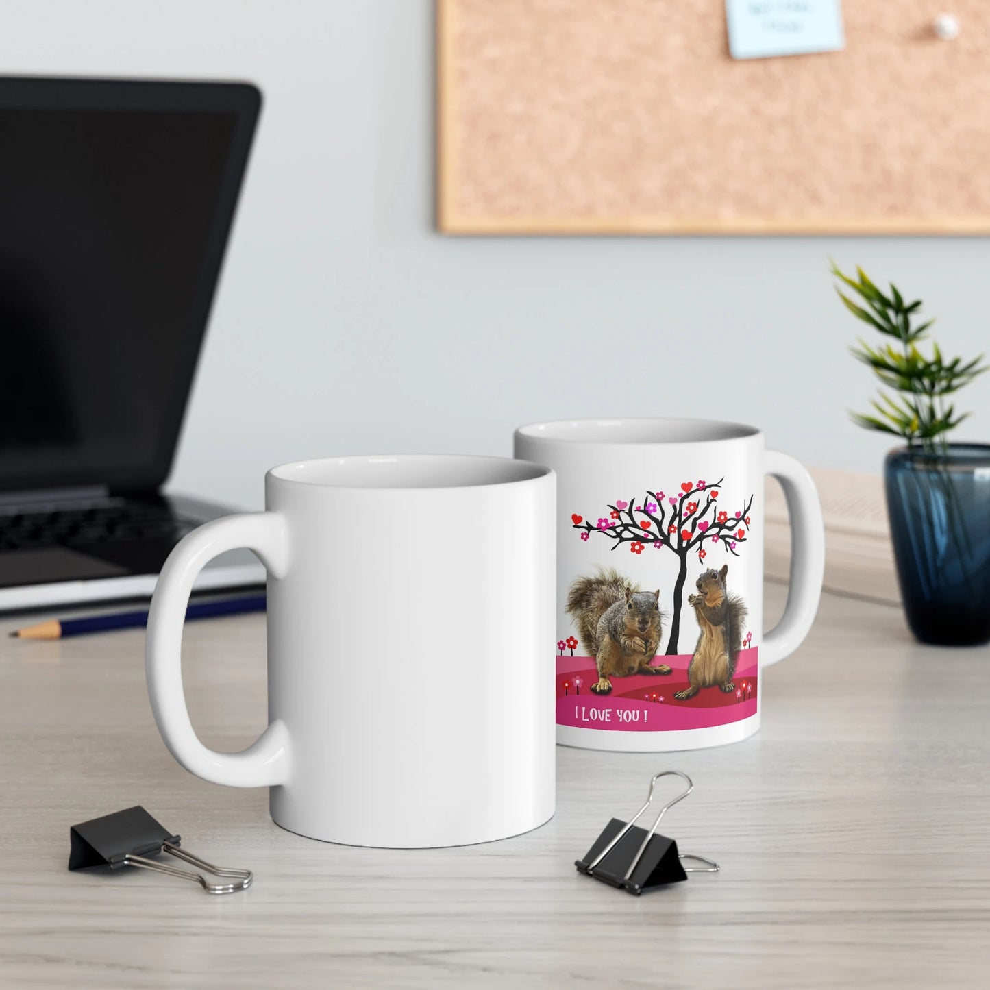 Squirrels - I love You Mug