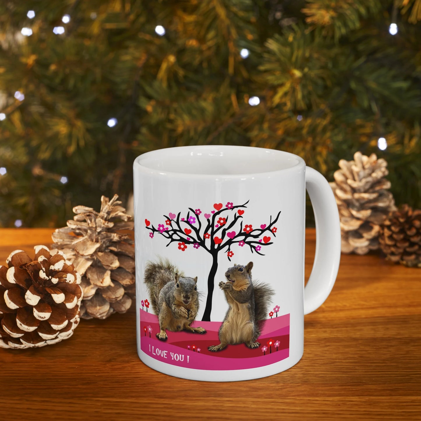 Squirrels - I love You Mug