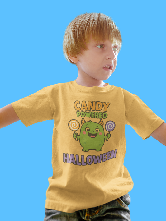 Toddler Candy Powered Halloween T-Shirt