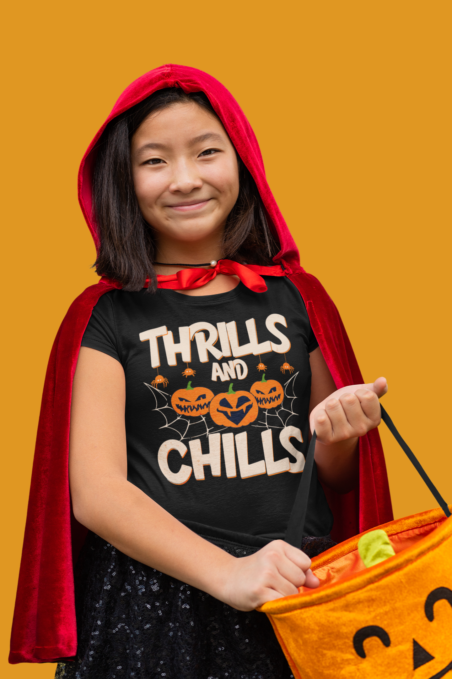Kids Thrills and Chills Halloween T-Shirt