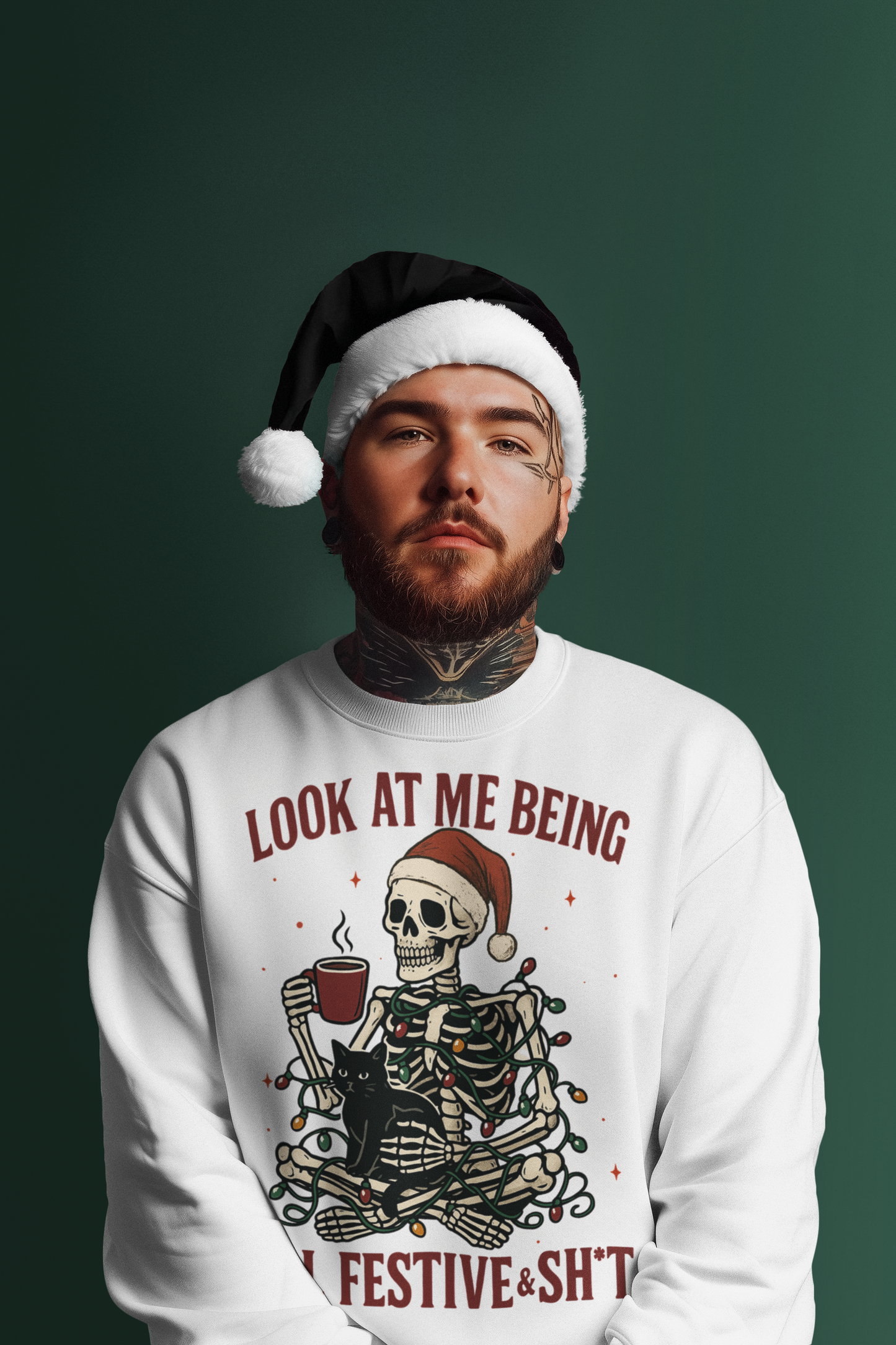 Funny Christmas Festive Unisex Sweatshirt