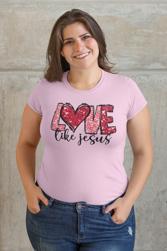 Love Like Jesus Valentine's Day T-Shirt