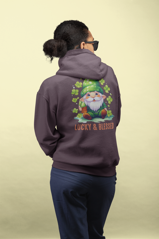 Lucky and Blessed St Patrick's Day Unisex Hoodie