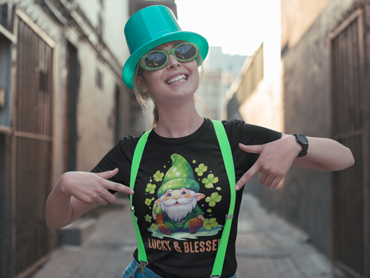 Lucky and Blessed St Patrick's Day Unisex T-Shirt