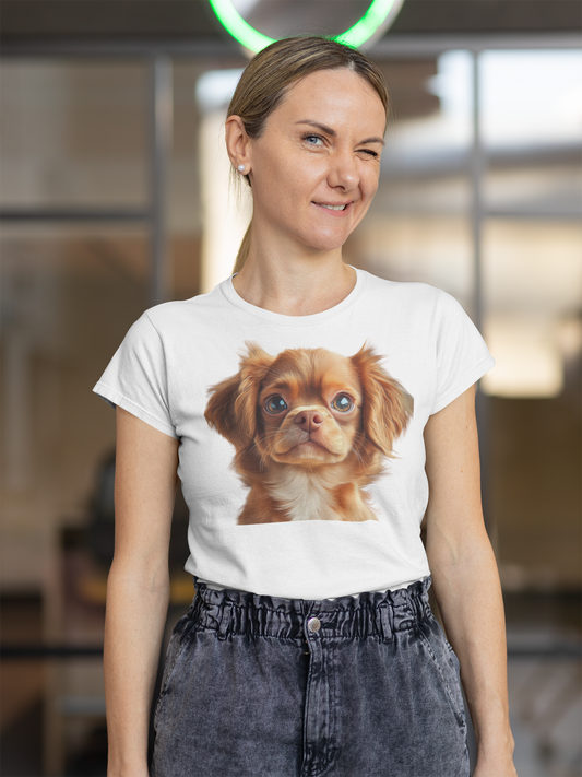 Mixed Breed Brown Puppy T-Shirt