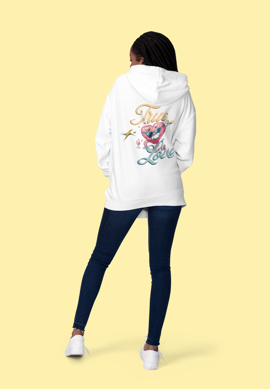 Retro True Love Sweatshirt Hoodie