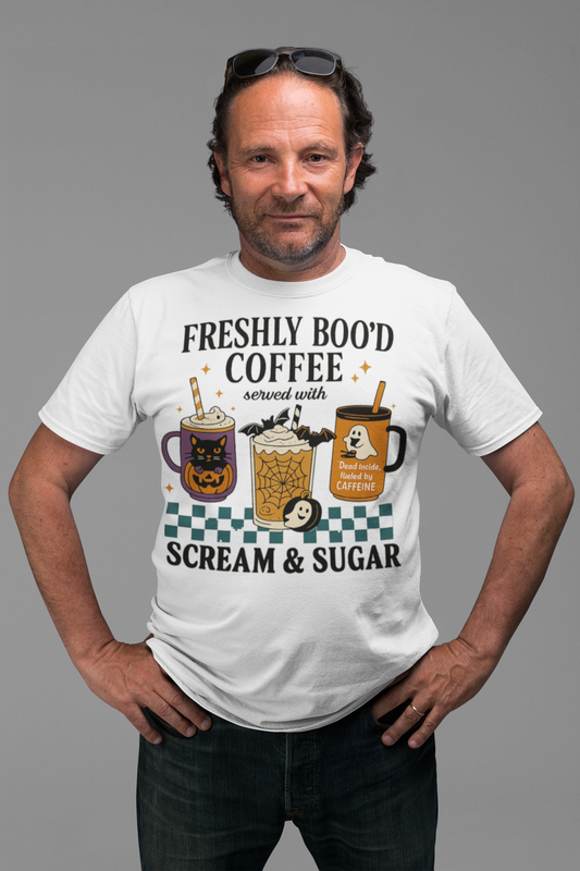 Freshly Boo'd Coffee Unisex T-Shirt
