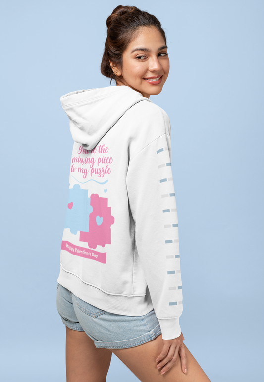 You're The Missing Piece to My Puzzle Valentine's Day Hoodie